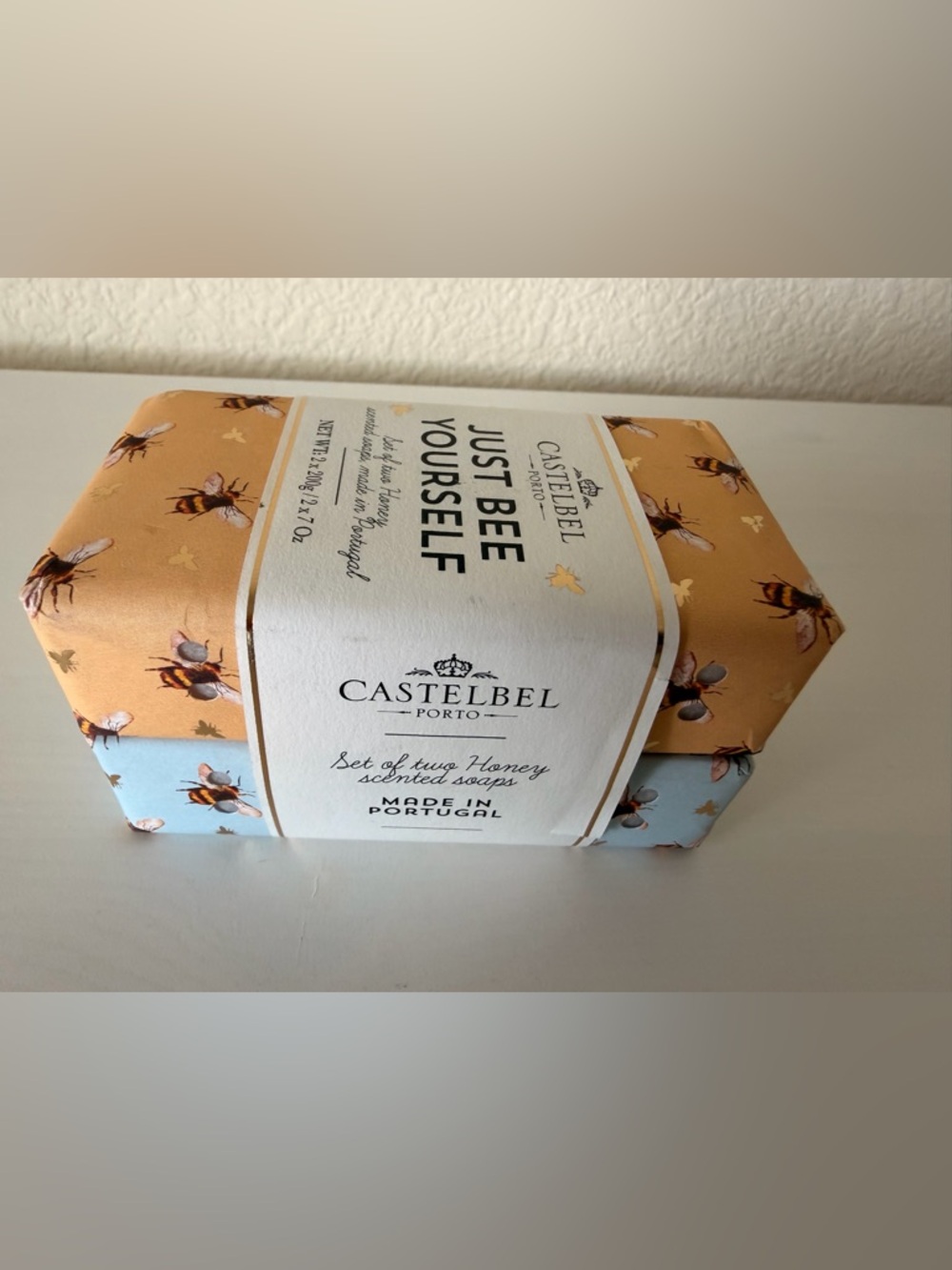 Castelbel Honey Scented Soap Set of 2 - Picture 3 of 4